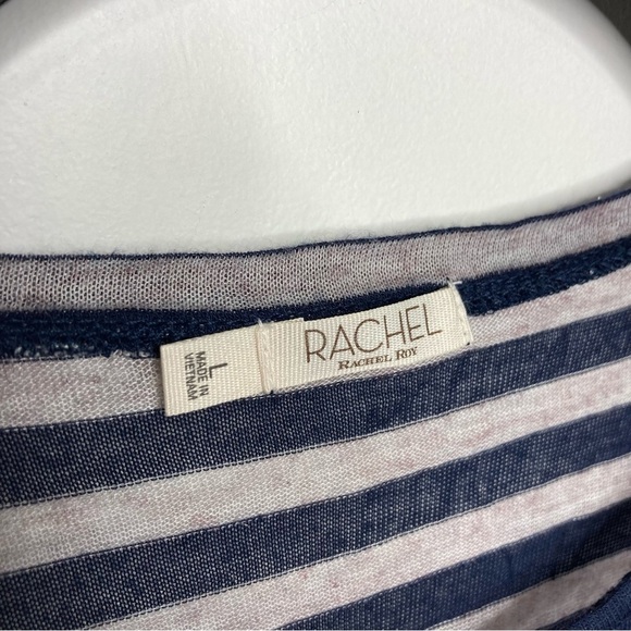 NWT Rachel rachel toy cold shoulder top size large - Picture 4 of 6